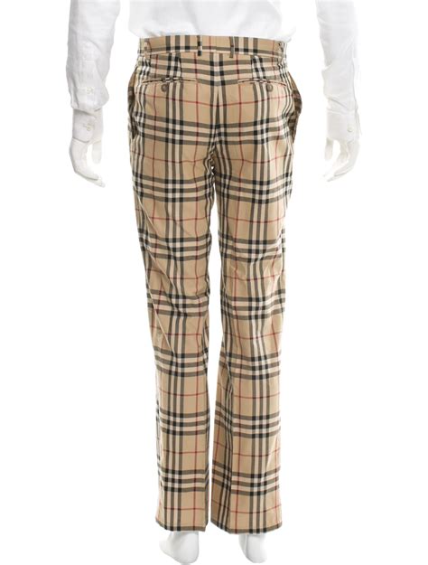 burberry jeans men's price|Burberry nova check trousers men's.